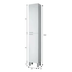 Mobile colonna Ark, 30x25h182 cm,<Dmora Sale
