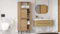 Mobile colonna Merbok, 160x36 h45 cm,<Dmora Sale