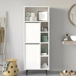Mobile colonna Merbok, 160x36 h45 cm,<Dmora Online
