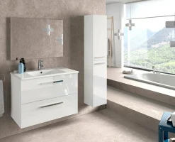 Mobile colonna Notte, 30x25h150 cm,<Dmora Shop