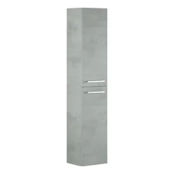 Mobile colonna Notte, 30x25h150 cm, Grigio<Dmora Online