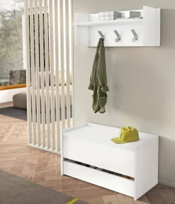 Mobile da ingresso Actinolite, Cm 50x32h182,<Dmora Cheap