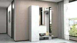 Mobile da ingresso Arabelle, 140x35h190 cm,<Dmora Outlet