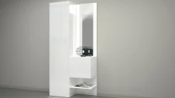 Mobile da ingresso Bauladu, 90x35h190 cm,<Dmora Best
