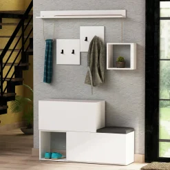 Mobile da ingresso Lariana, 120x17 h76 cm,<Dmora Online