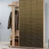 Mobile da ingresso Liana, 135x36h194 cm,<Dmora Shop
