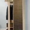 Mobile da ingresso Savina, 90x36h194 cm,<Dmora Fashion