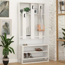Mobile da ingresso Toraji, 90x36 h180 cm,<Dmora Cheap