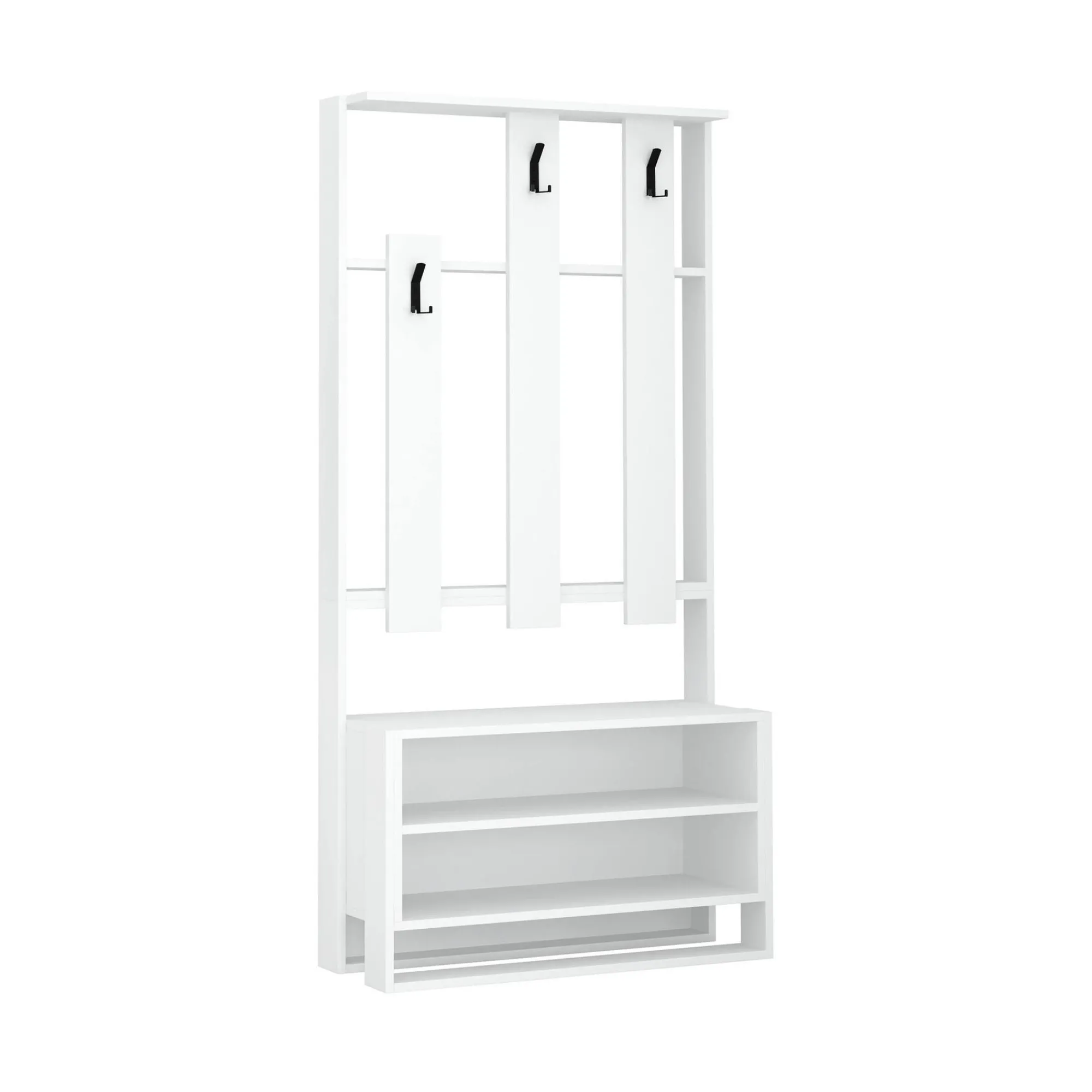 Mobile da ingresso Toraji, 90x36 h180 cm,<Dmora Cheap
