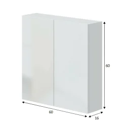 Mobile pensile Apollosa, 60x16 h60 cm,<Dmora New