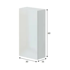 Mobile pensile Berlino, 30x16 h60 cm,<Dmora Store