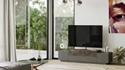 Mobile porta TV Abriola, 160x37 h39 cm,<Dmora Online