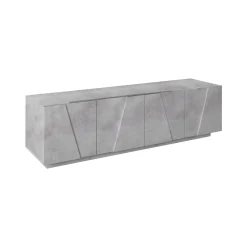 Mobile porta TV Acix, cm 162x44h46,<Dmora Online