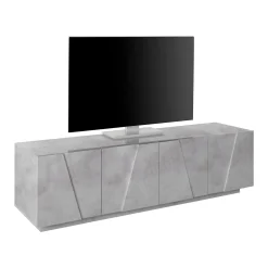 Mobile porta TV Acix, cm 162x44h46,<Dmora Online
