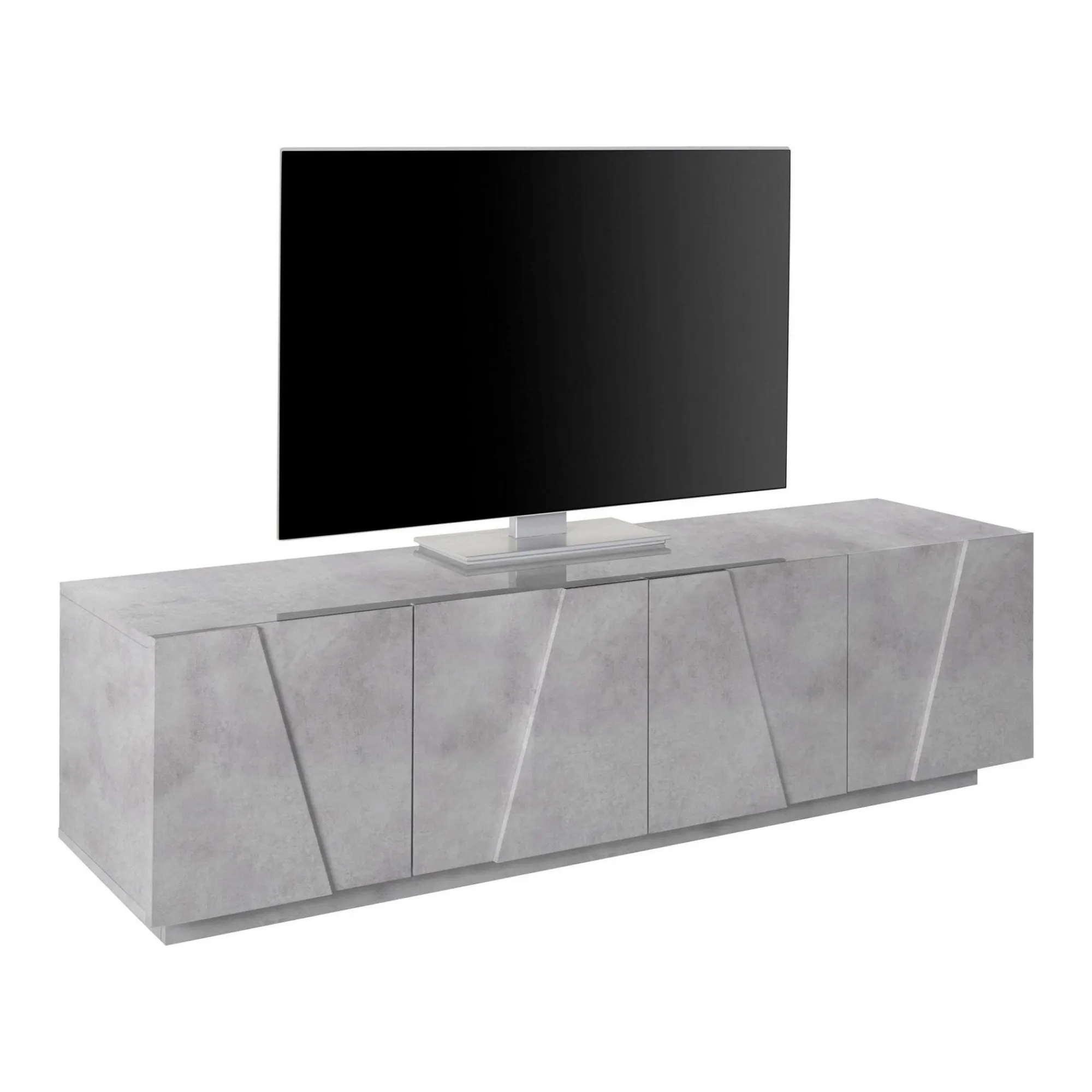 Mobile porta TV Acix, cm 162x44h46,<Dmora Online