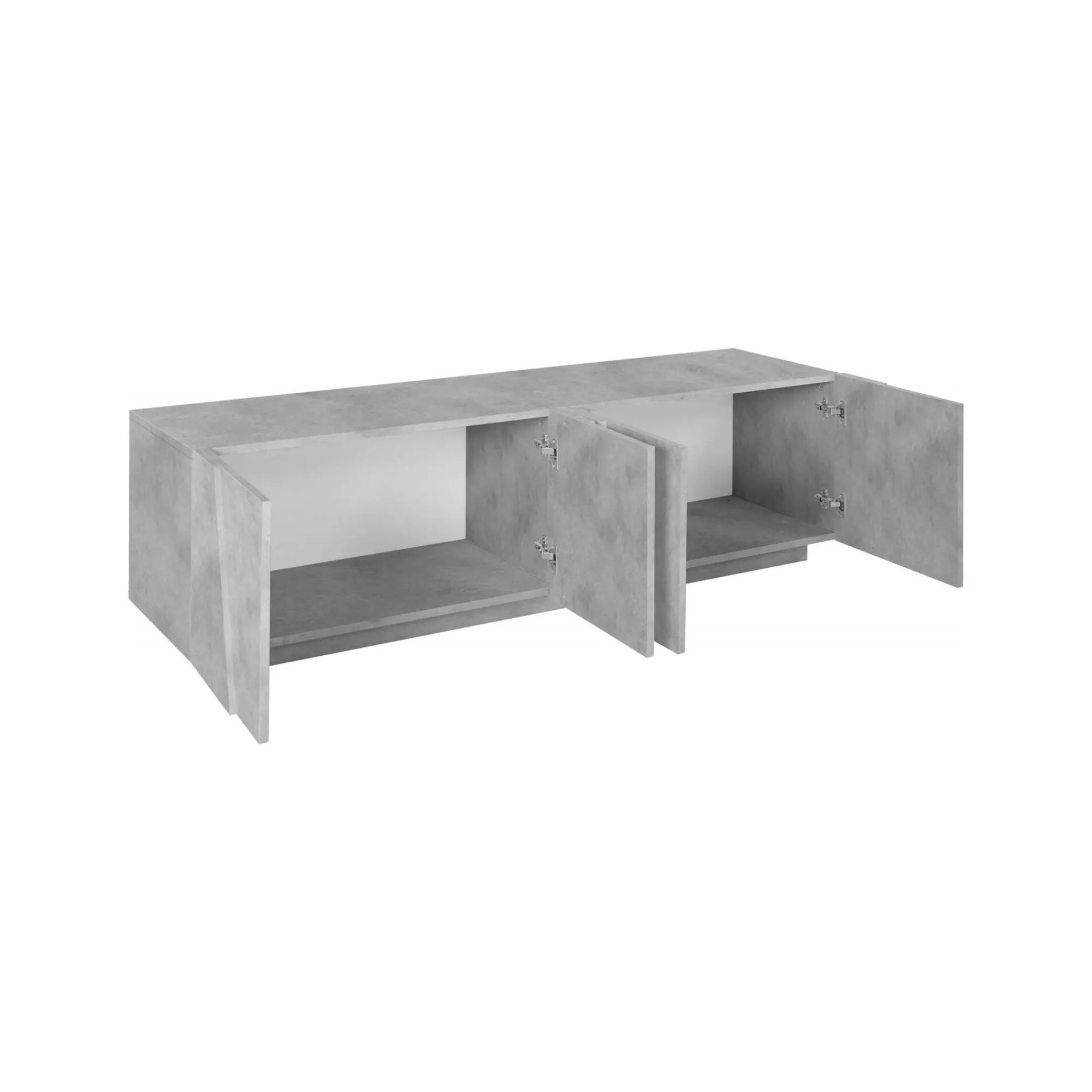 Mobile porta TV Acix, cm 162x44h46,<Dmora Online