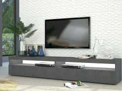 Mobile porta TV Active, , con luce LED<Dmora Outlet