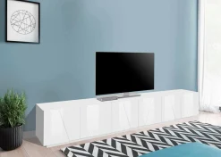 Mobile porta TV Aemilor, cm 244x44h46,<Dmora Cheap