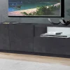 Mobile porta TV Aiace, cm 150x43h46,<Dmora Online