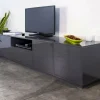 Mobile porta TV Ajuly, cm 220x41h46,<Dmora Cheap