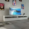 Mobile porta TV Akon, cm 200x45h36,<Dmora Hot