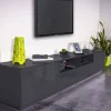 Mobile porta TV Albak, cm 260x41h46,<Dmora Online