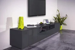 Mobile porta TV Albak, cm 260x41h46,<Dmora Online