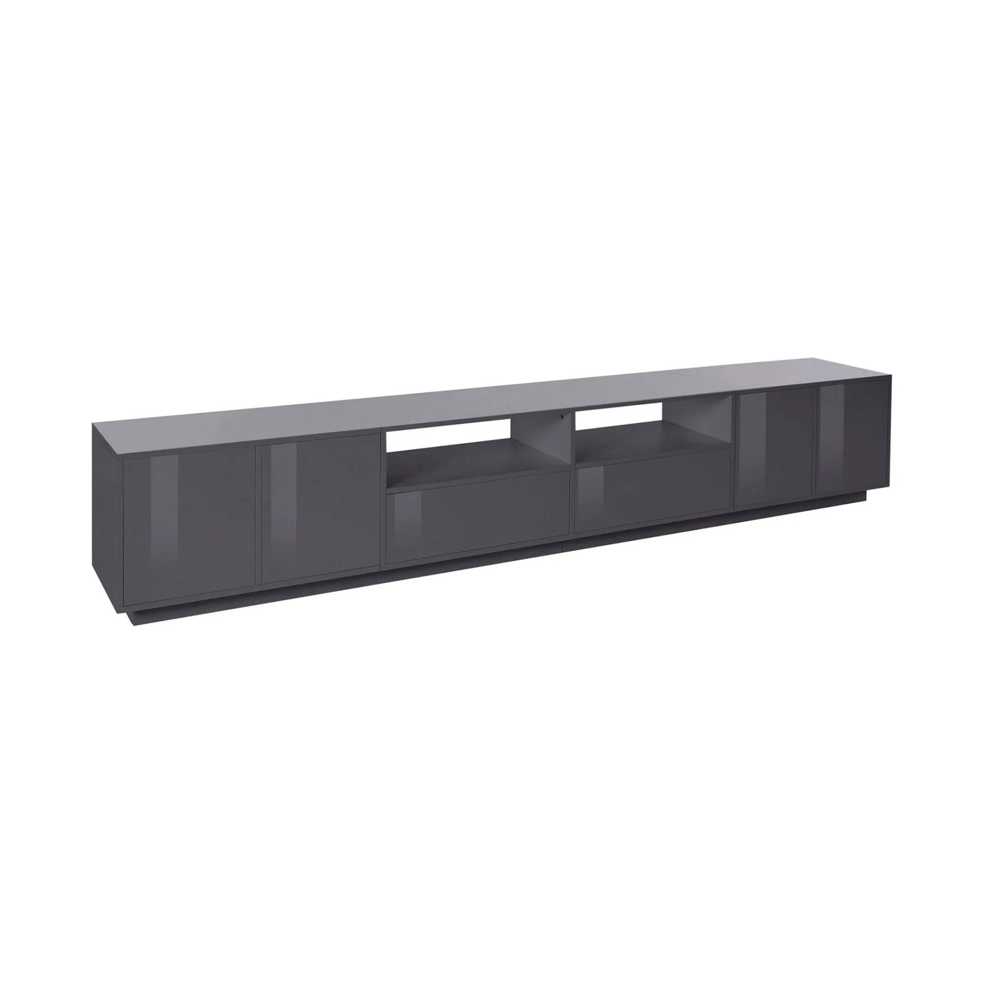 Mobile porta TV Albak, cm 260x41h46,<Dmora Online