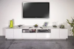 Mobile porta TV Albak, cm 260x41h46,<Dmora Online