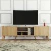 Mobile porta TV Alberona, 180x34 h52 cm,<Dmora Sale