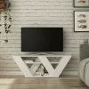Mobile porta TV Amazzonite, 110x30h40 cm,<Dmora Cheap