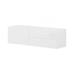 Mobile porta TV Amleto, cm 110x40h35,<Dmora Cheap