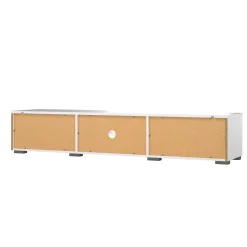 Mobile porta TV Ammiro, 40x173 h33 cm, Bianco<Dmora Flash Sale