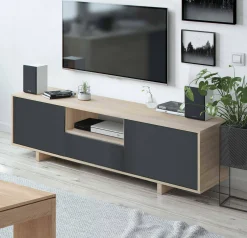 Mobile porta TV Andalusia, 150x41h46 cm,<Dmora Clearance