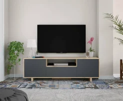 Mobile porta TV Andalusia, 150x41h46 cm,<Dmora Clearance