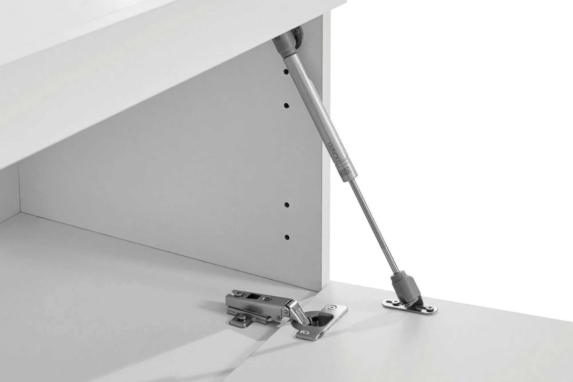 Mobile porta TV Annett, 220x40h35 cm, lucido<Dmora Fashion