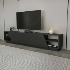 Mobile porta TV Apat, 240x37h47 cm,<Dmora Outlet