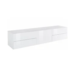 Mobile porta TV Ardesia, cm 170x40h47,<Dmora Shop