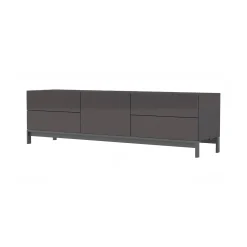 Mobile porta TV Ardesia, cm 170x40h47,<Dmora Online