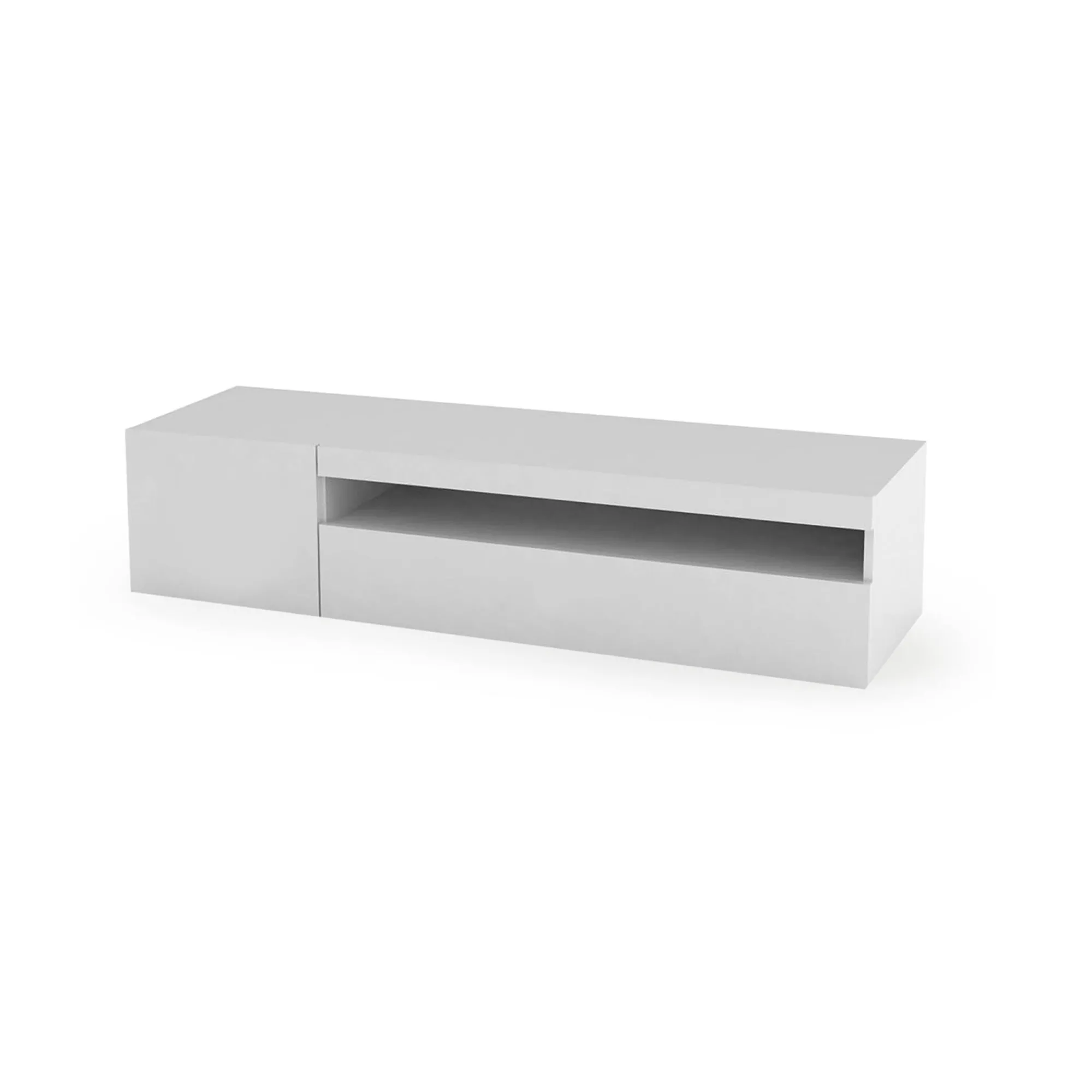 Mobile porta TV Ardy, , con luce LED<Dmora Best Sale