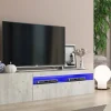 Mobile porta TV Ardy, , con luce LED<Dmora Best