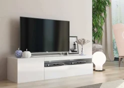 Mobile porta TV Ardy, cm 150x40h37,<Dmora Shop