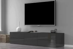 Mobile porta TV Ariad, cm 170x40h35,<Dmora Discount