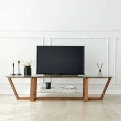 Mobile porta TV Arienzo, 158x35h35 cm,<Dmora Online