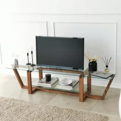 Mobile porta TV Arienzo, 158x35h35 cm,<Dmora Online