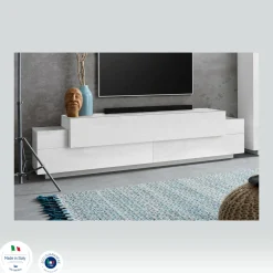 Mobile porta TV Arold, cm 200x45h52,<Dmora Online