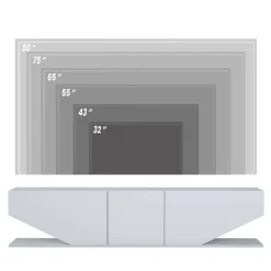 Mobile porta TV Assorata, 180x30h40 cm,<Dmora Cheap