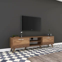 Mobile porta TV Avir, 180x35h49 cm,<Dmora Hot