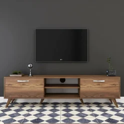 Mobile porta TV Avir, 180x35h49 cm,<Dmora Hot