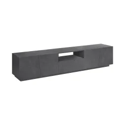 Mobile porta TV Azzurras, , con luce LED<Dmora Outlet